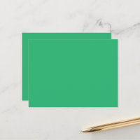 Tarjeta Postal Gradiente Verde Tarjeta Minimalista