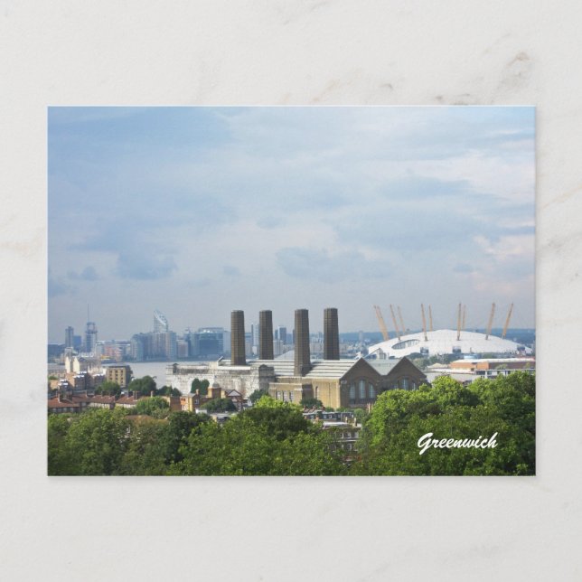 Tarjeta postal Greenwich View (Anverso)