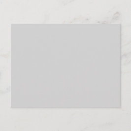 Tarjeta Postal Gris Claro con Diseño de Saludo Per