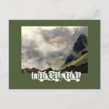 TARJETA POSTAL, "HALEAKALA ELEVÁNDOSE SOBRE LAS NU
