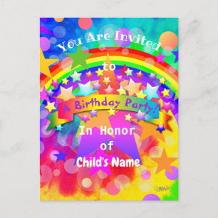 Tarjeta postal HAMbyWG de invitación a fiesta de c