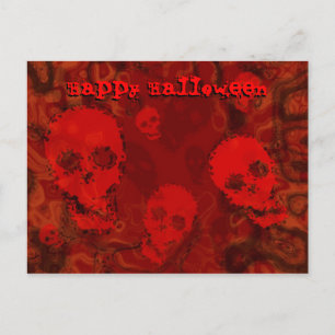Tarjeta postal 'Happy Halloween' de los especulado