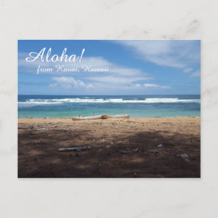 Tarjeta postal Hawaii Beach