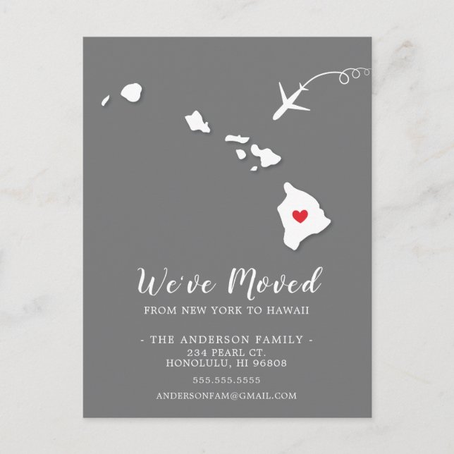 Tarjeta postal HAWAII del estado de la Invitación  (Anverso)