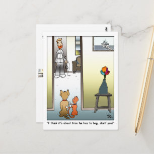 Tarjeta postal 'Hazlo suplicar'