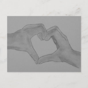 Tarjeta postal Heart Of Hands