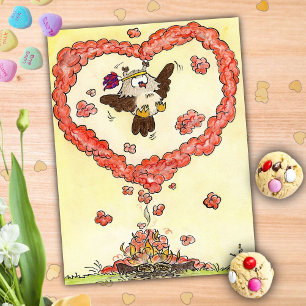 tarjeta postal HEART OF SMOKE de Nicole Janes