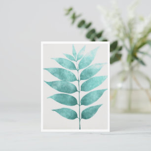 Tarjeta postal - Helecho verde