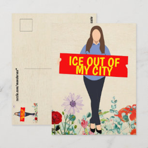 Tarjeta postal Hielo fuera de mi ciudad