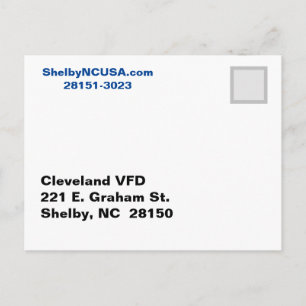 Tarjeta postal histórica de Shelby NC