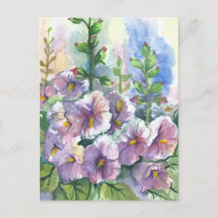 Tarjeta postal Holyhocks