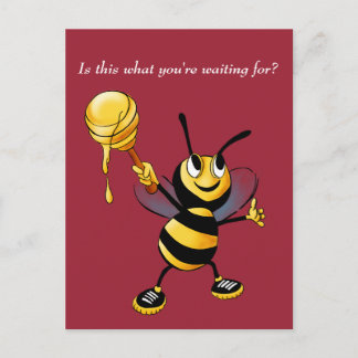 Tarjeta postal Honeybee Rosh HaShana