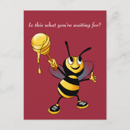 Tarjeta postal Honeybee Rosh HaShana