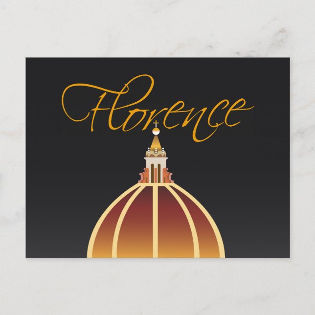 Tarjeta postal horizontal Duomo (Anverso)