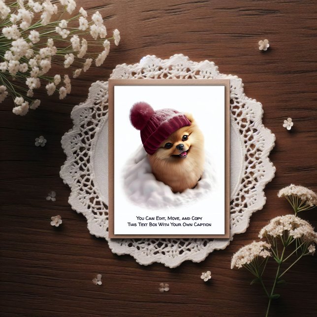 Tarjeta postal humorística personalizable para cua (Subido por el creador)