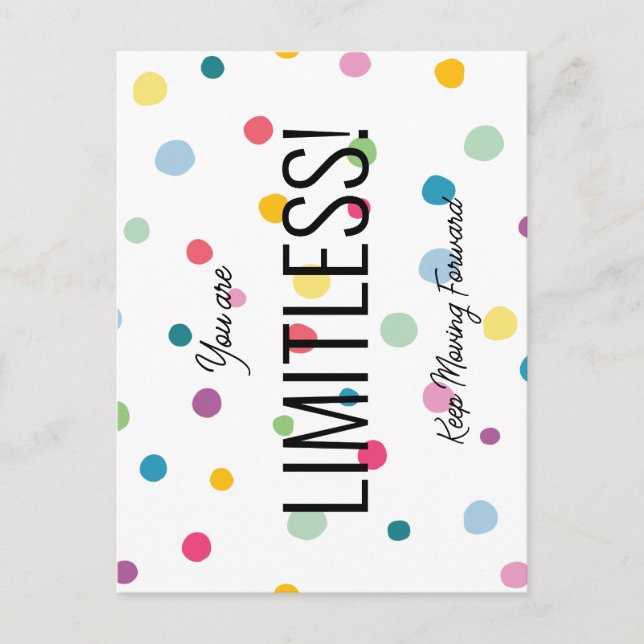 Tarjeta Postal Ilimitada (Anverso)