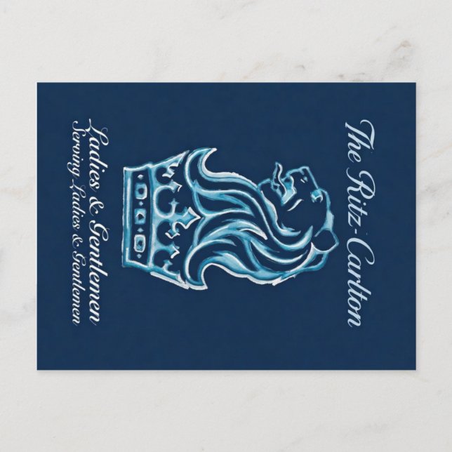 Tarjeta Postal Inspirada en Ritz-Carlton | (Anverso)