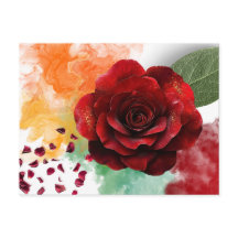 Tarjeta postal inspiradora A Soft Bloom