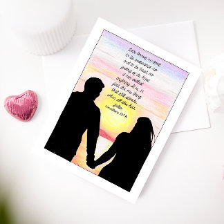 Tarjeta Postal Inspiradora de Amor