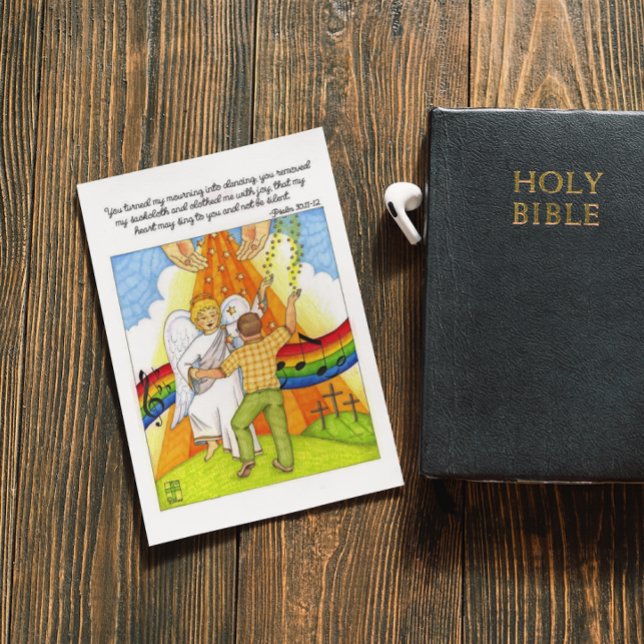 Tarjeta postal Inspiradora de la canción de luto (Subido por el creador)