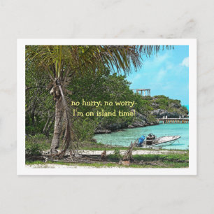 tarjeta postal/ Islas Turcas y Caicos/ "no hay pri