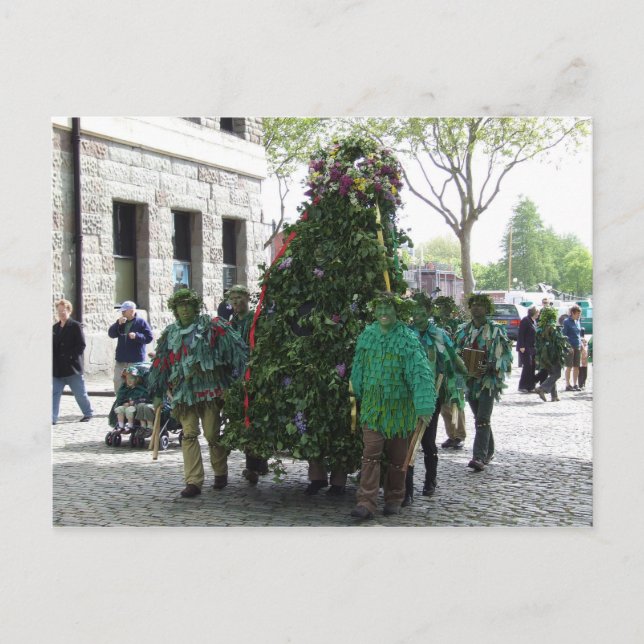 Tarjeta postal Jack-in-the-Green - Bristol (Anverso)