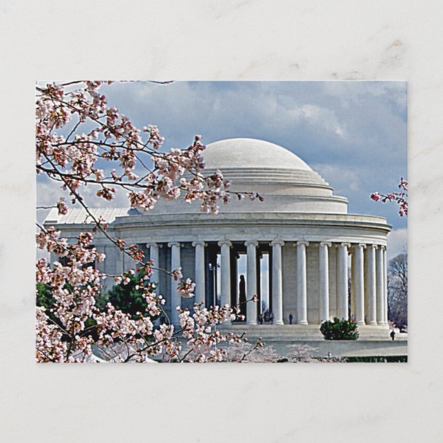 Tarjeta postal Jefferson Memorial (Anverso)