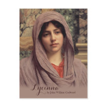 Tarjeta postal John William Godward Lycinna CC0031