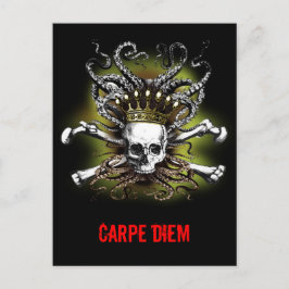 Tarjeta postal King Squill Carpe Diem