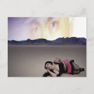 Tarjeta postal "Knife" Sotelo/Mina Rosa