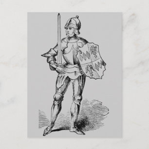 Tarjeta postal Knight