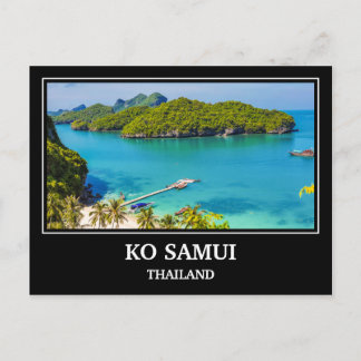 Tarjeta postal Ko Samui Tailandia