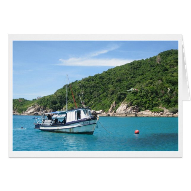 Tarjeta postal Koh Tao, Tailandia (Anverso (Horizontal))