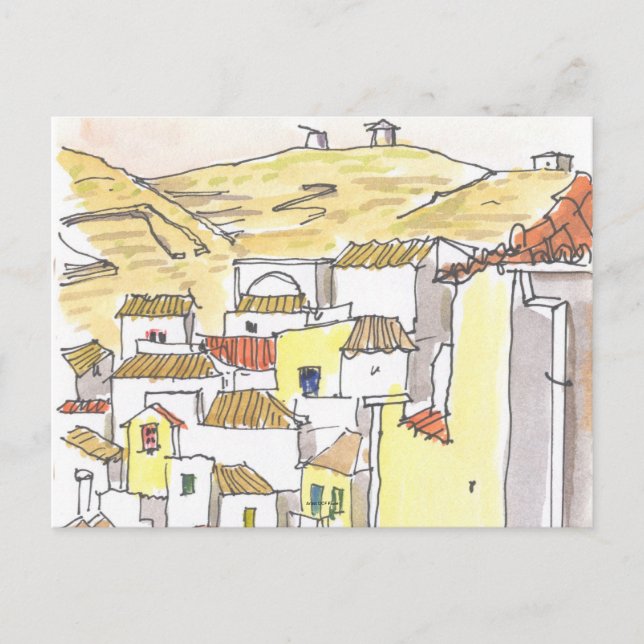 Tarjeta postal Kythnos Greece (Anverso)