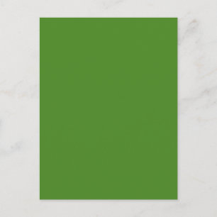 Tarjeta postal LA HIERBA ES VERDE