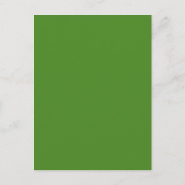 Tarjeta postal LA HIERBA ES VERDE (Anverso)