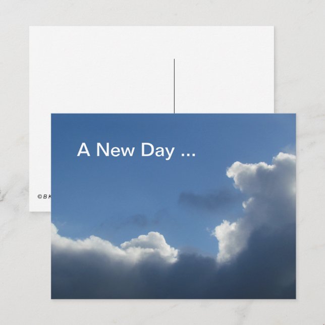 Tarjeta postal - Lado plateado (Anverso / Reverso)