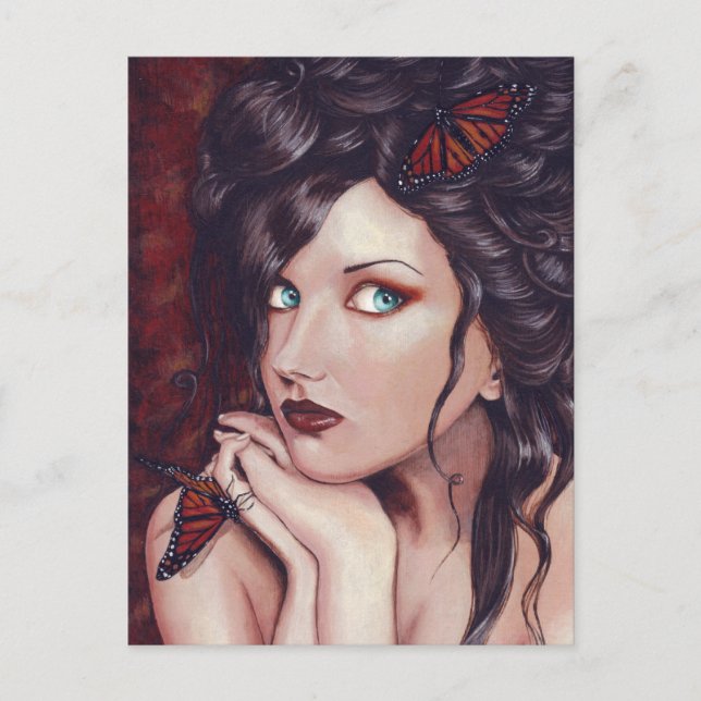 Tarjeta postal Lady Monarch (Anverso)