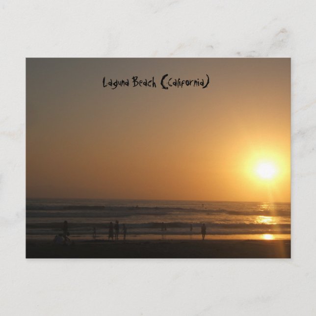 Tarjeta postal Laguna Beach (California) (Anverso)