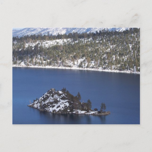 Tarjeta postal Lake Tahoe (Anverso)