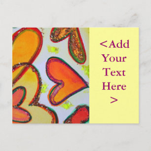 Tarjeta postal Laugh Hearts Garden
