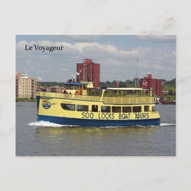 Tarjeta postal Le Voyageur (Anverso)