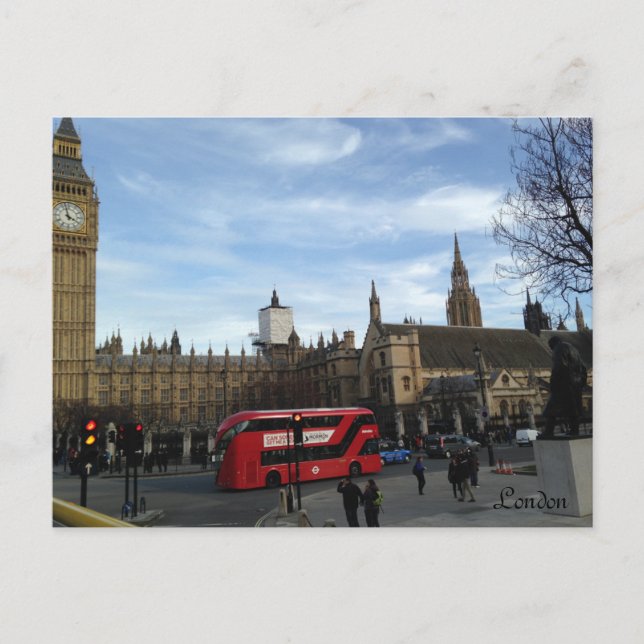 Tarjeta postal London. (Anverso)