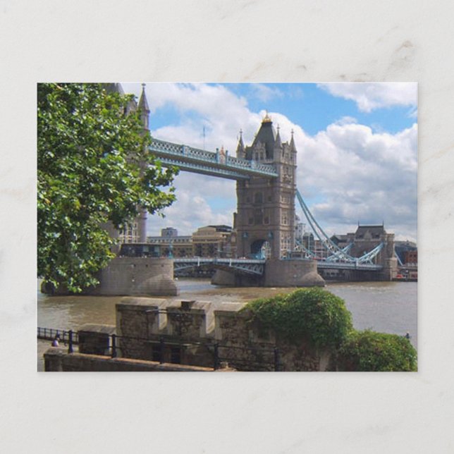 Tarjeta postal London Tower Bridge (Anverso)