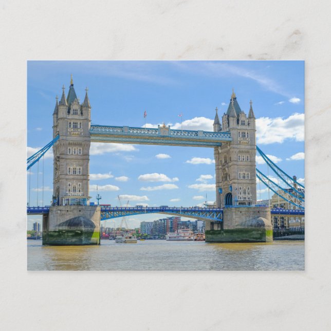 Tarjeta postal London Tower Bridge (Anverso)