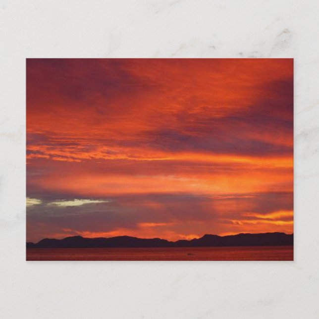 Tarjeta postal Loreto Sunrise (Anverso)