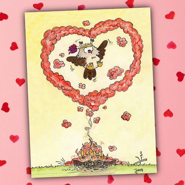 Tarjeta postal Love Signal de Nicole Janes (Subido por el creador)