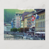 Tarjeta postal Lucerne Suiza