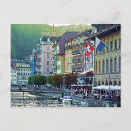 Tarjeta postal Lucerne Suiza