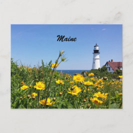 Tarjeta postal Maine Lighthouse